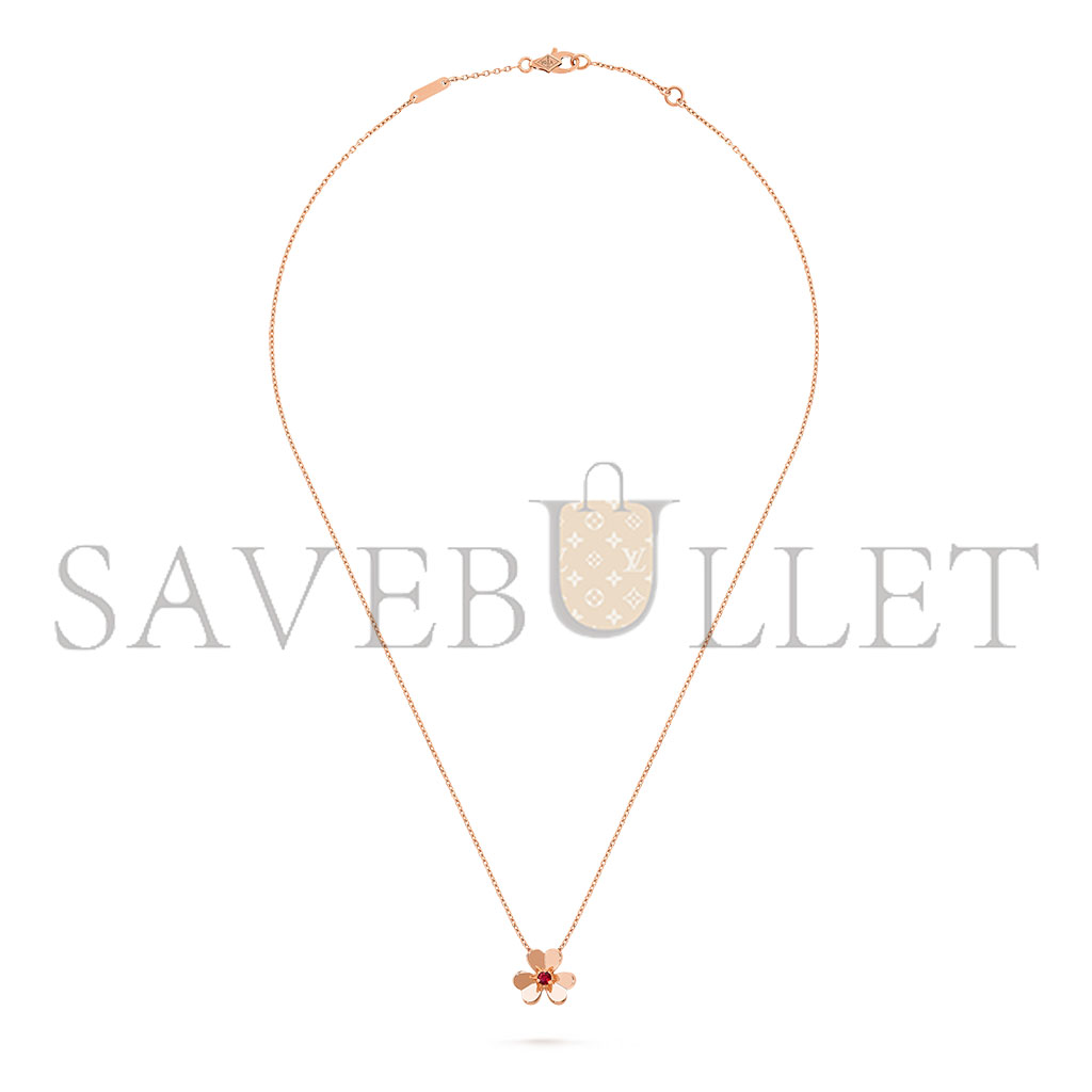 VAN CLEEF ARPELS FRIVOLE PENDANT, MINI STYLE VCARP7S800